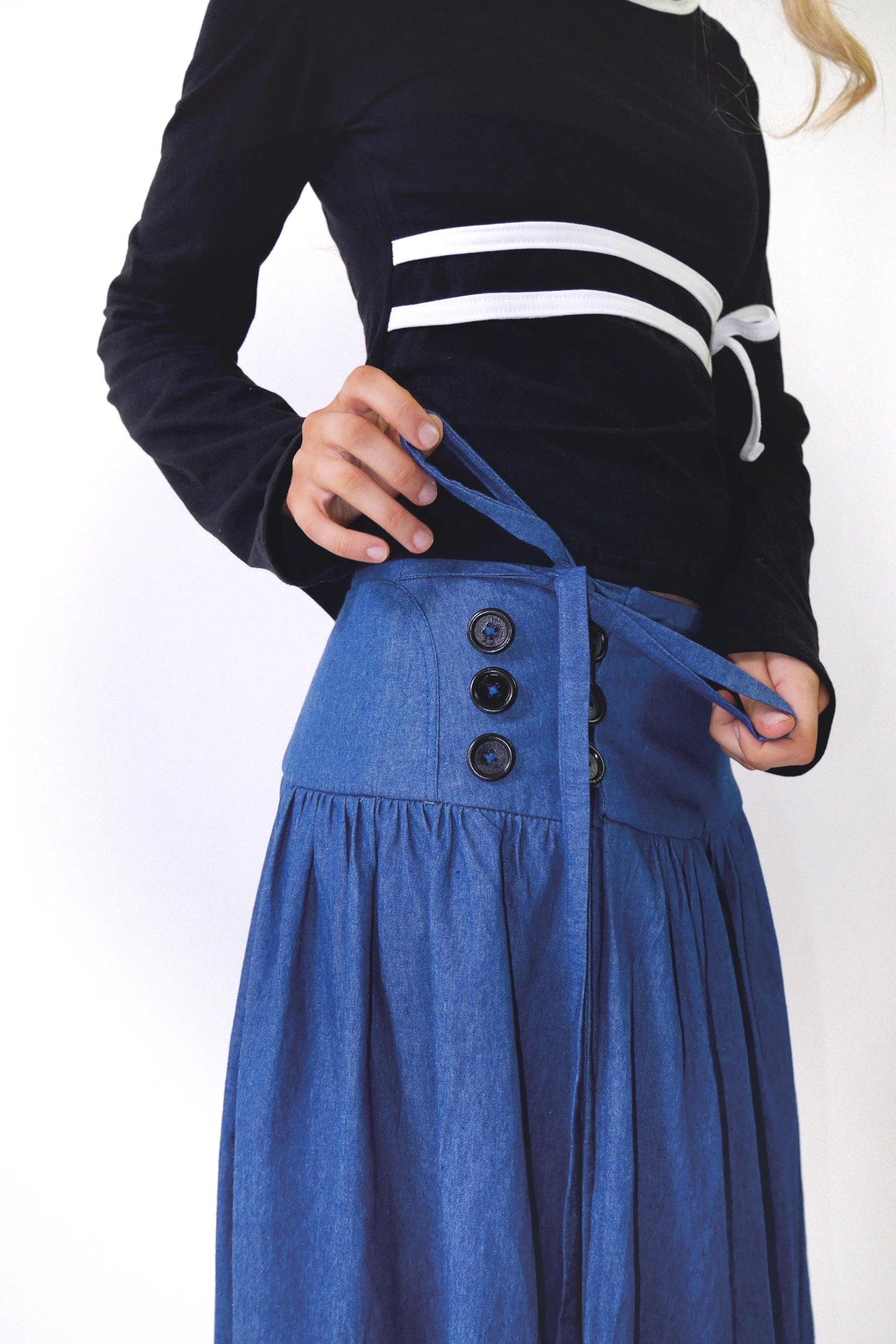 Summer - Cotton Wrap Skirt