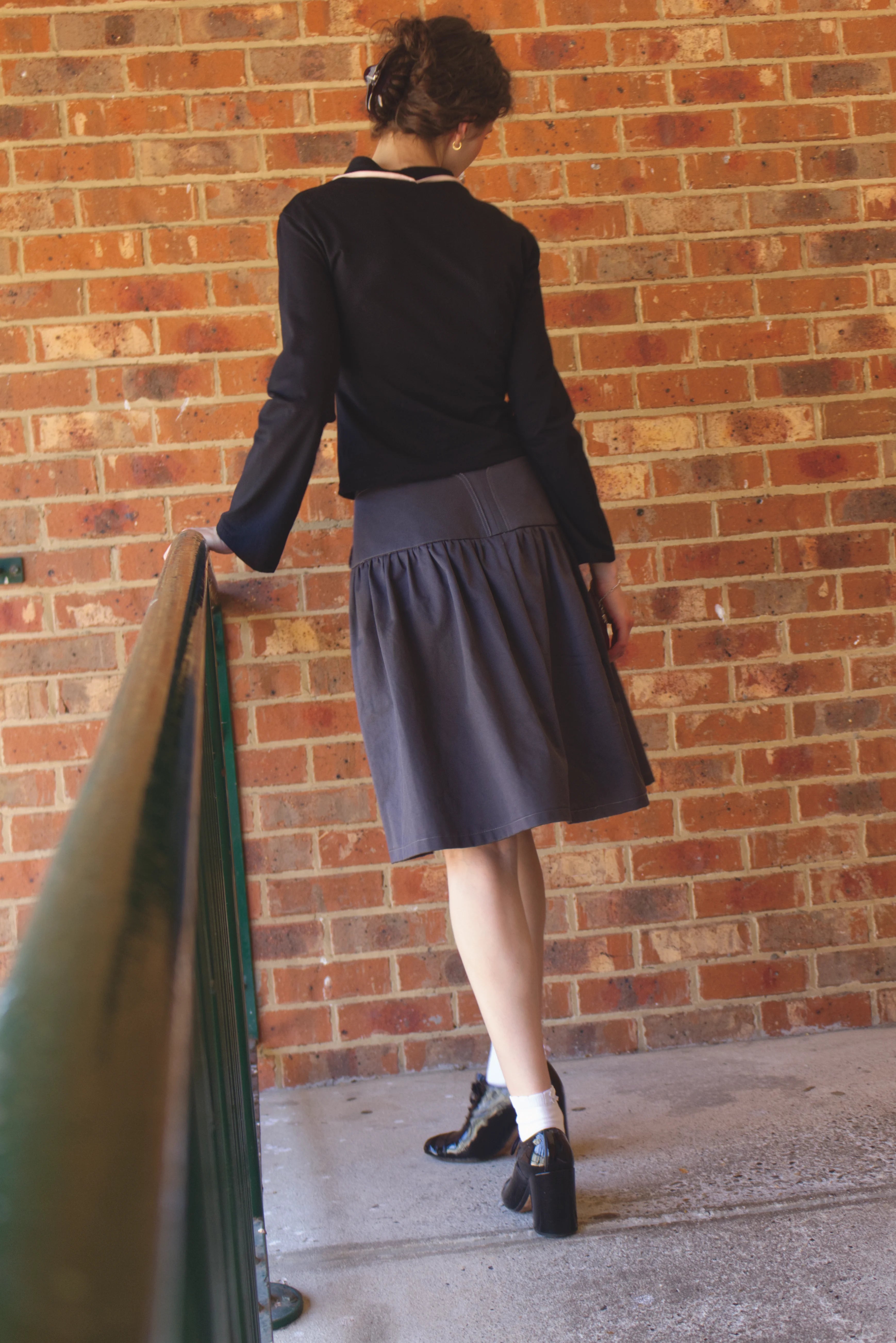 Bow Long Sleeve Top