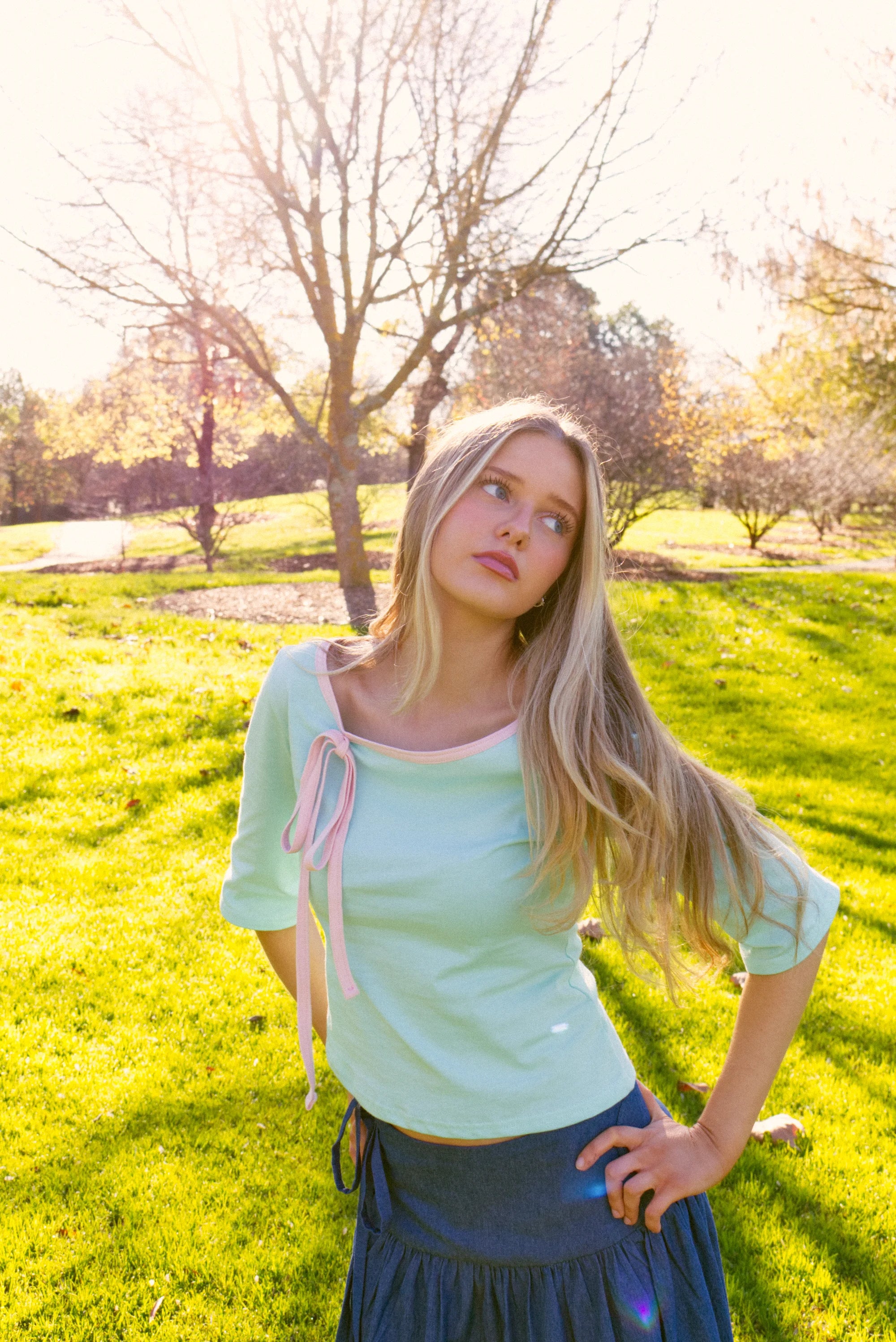 Cake - Cotton Boat Neck Top