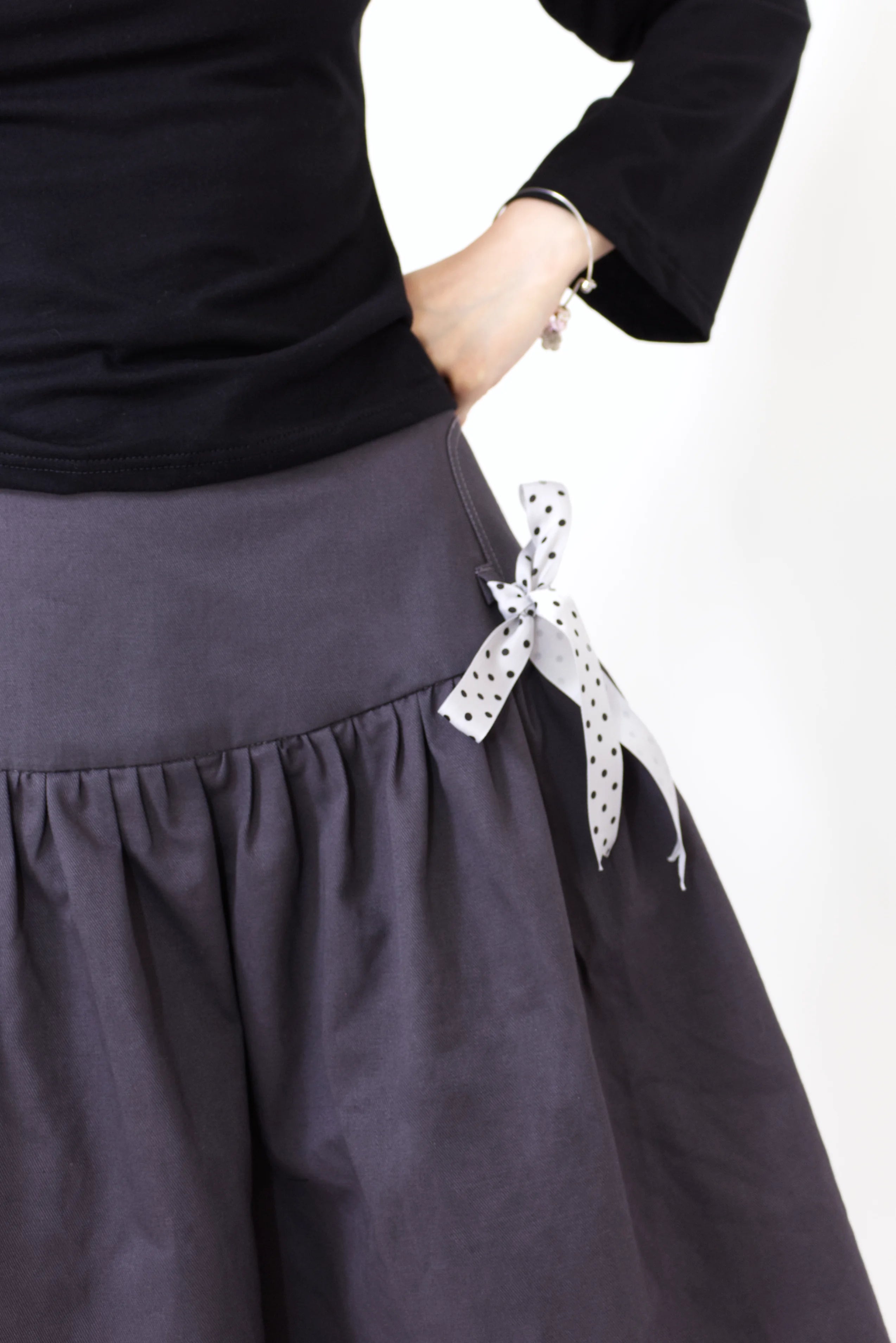 Gracie Cotton Wrap Skirt