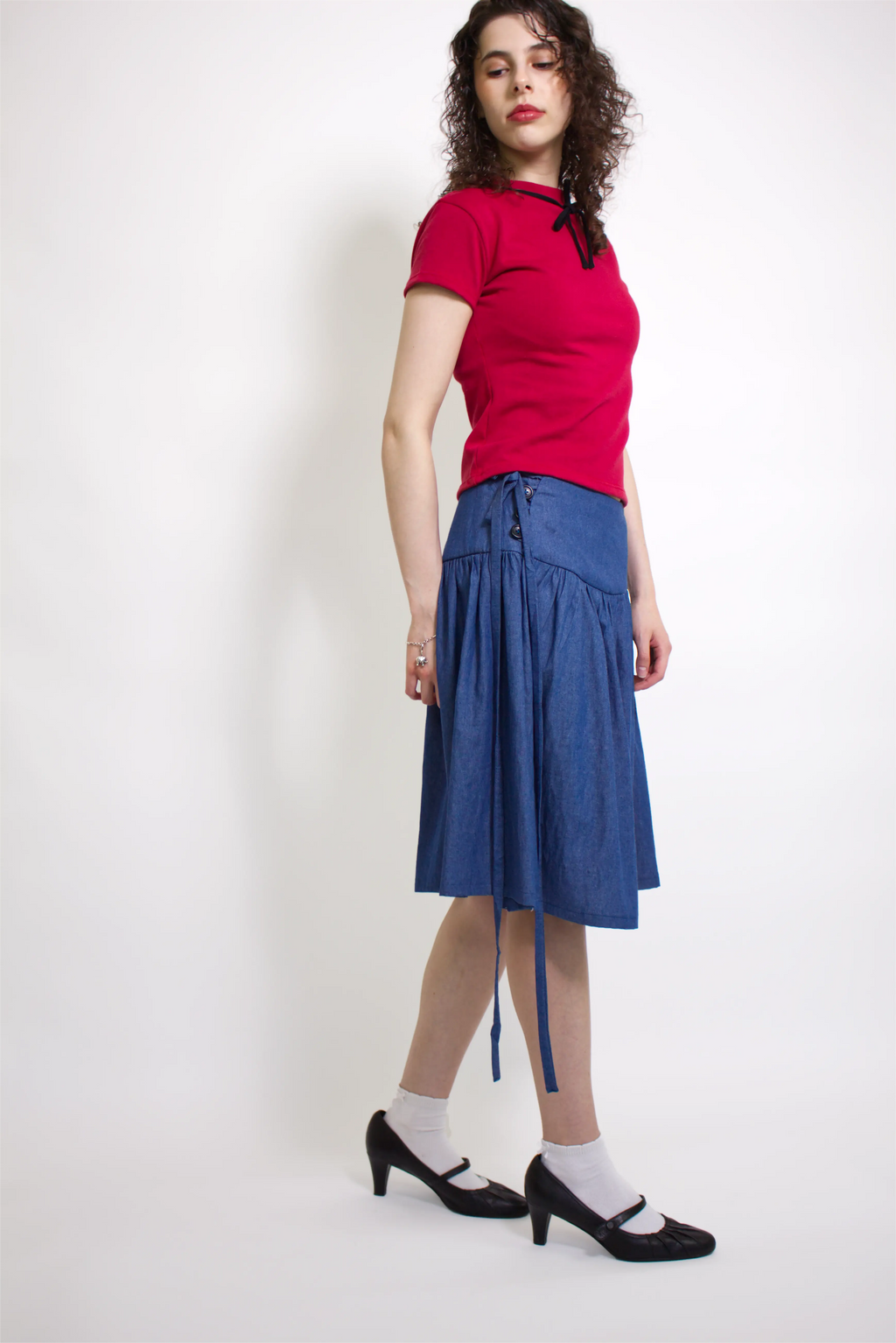 Summer Cotton Wrap Skirt