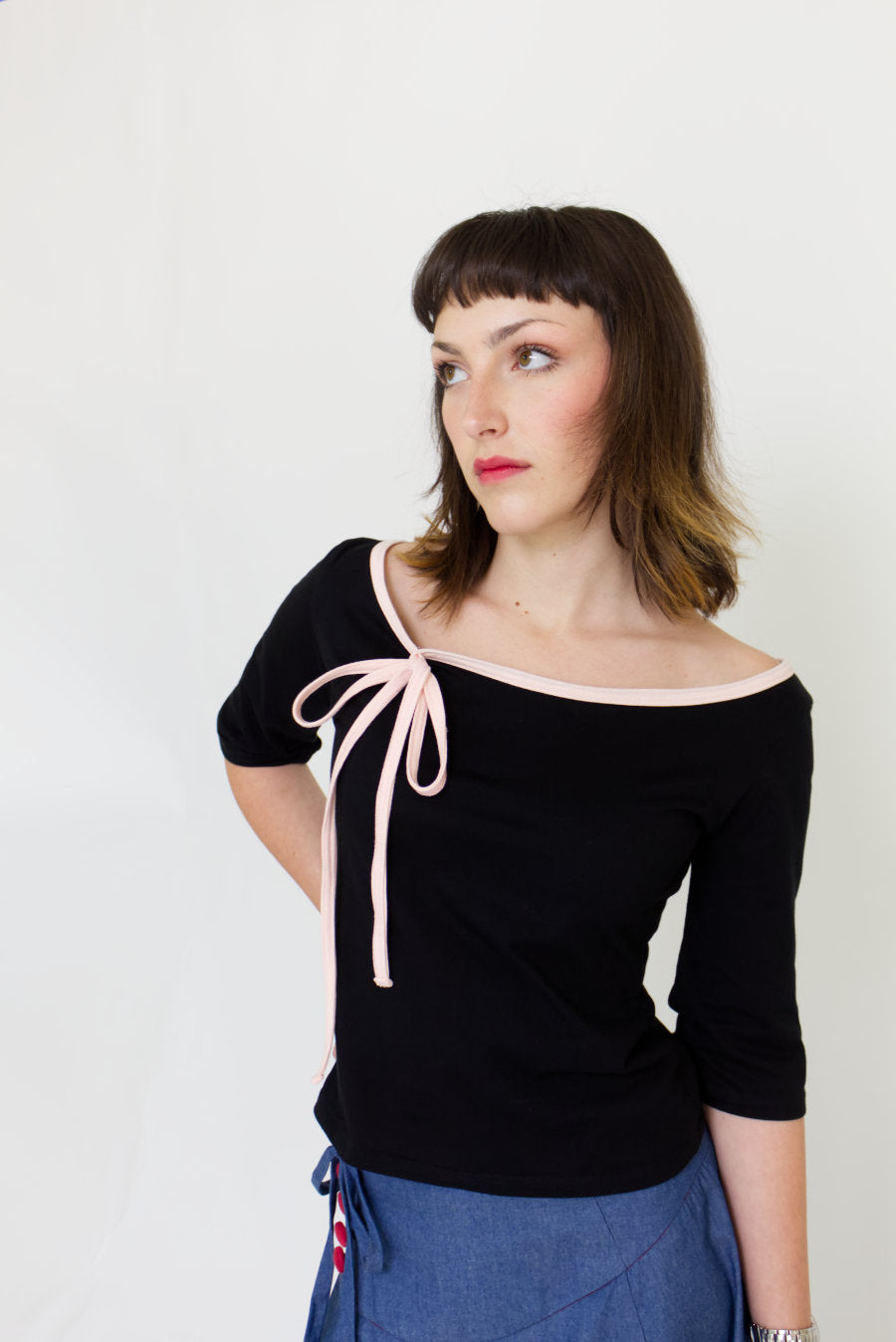 Britney Boat Neck Top