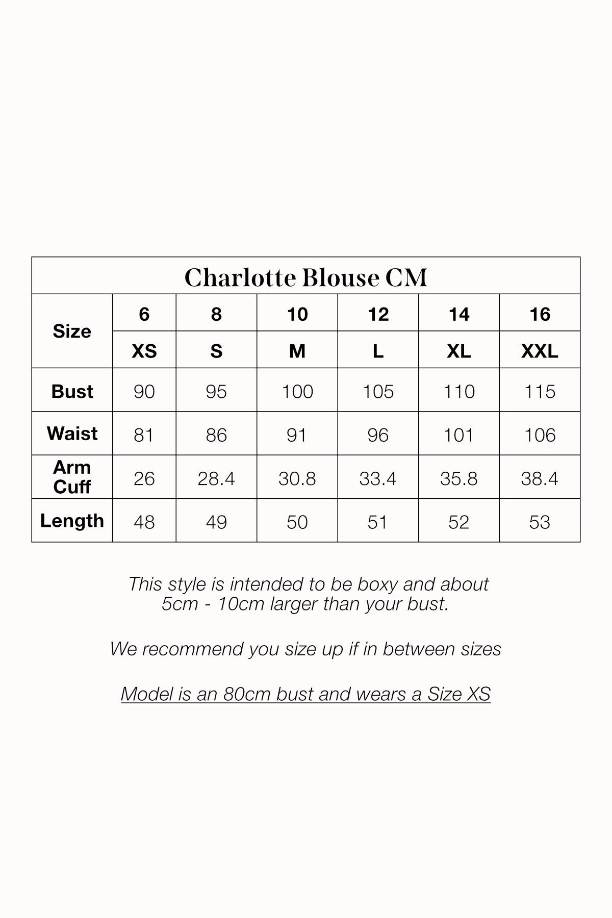 Charlotte Pinstripe Blouse