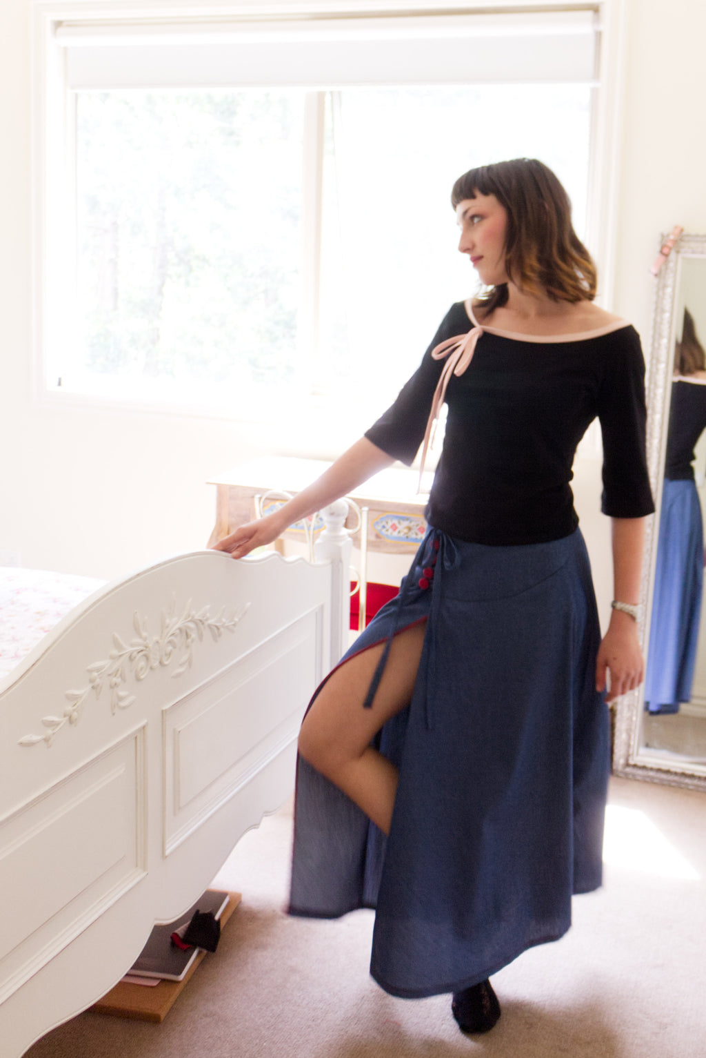 Britney Boat Neck Top