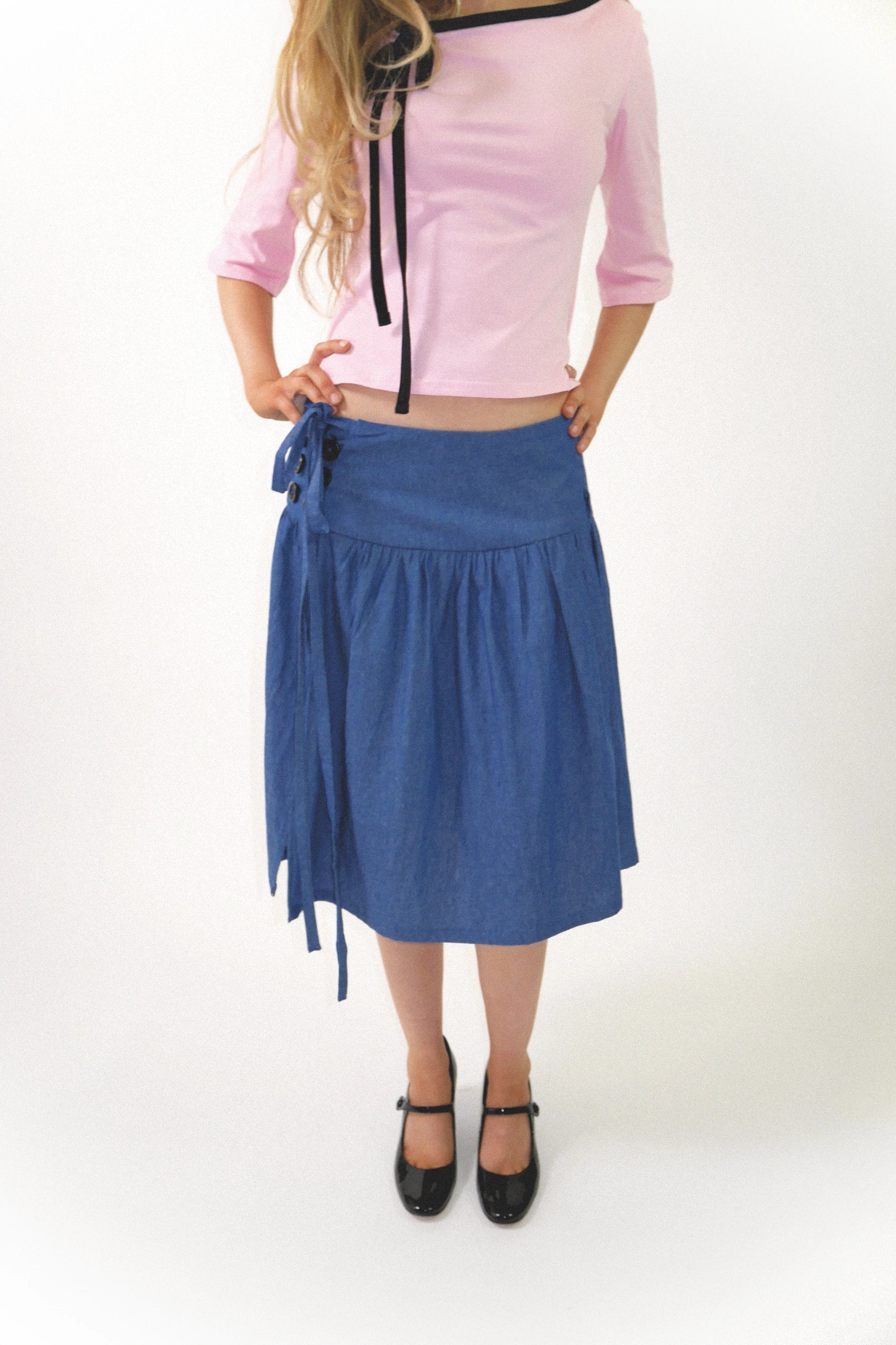 Summer - Cotton Wrap Skirt