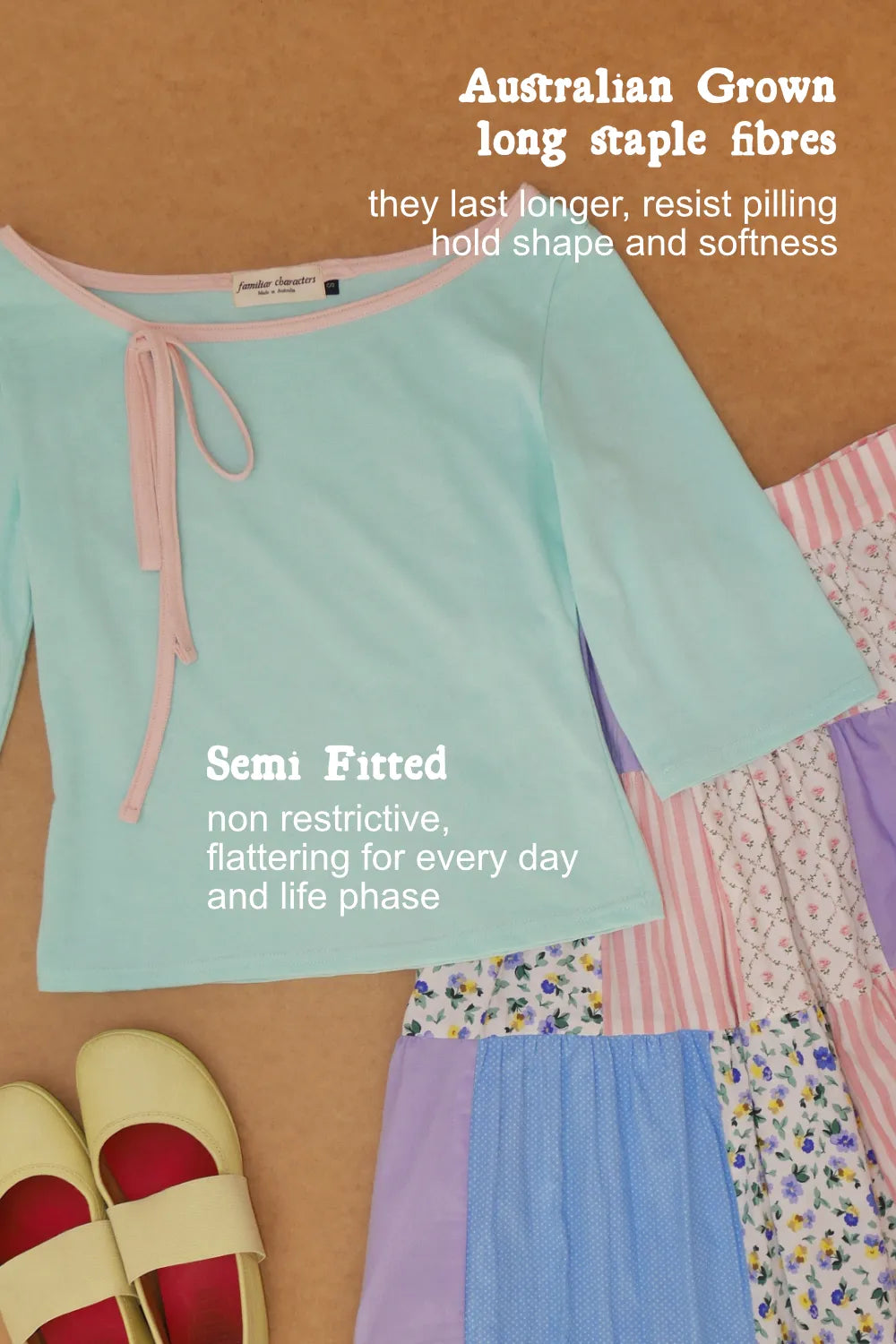 Cake - Cotton Boat Neck Top