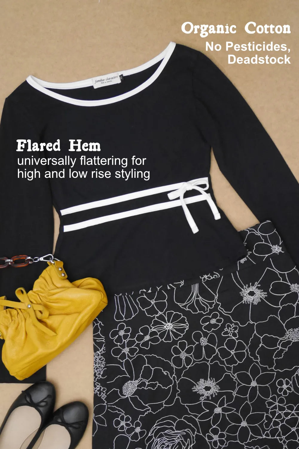 Audrey - Cotton Long Sleeve Top